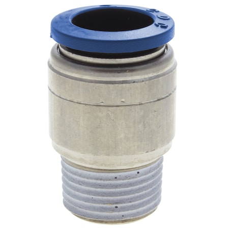 Technifit Fitting, PTC, Male Straight Round, Round, 10mm x 1/4" Male BSPT (R) POC10-02